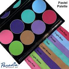 mehron paradise makeup aq pastel 8