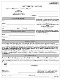 Free Construction Proposal Template Word Atlantaauctionco Com