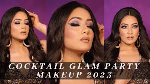 tail glam party makeup glam