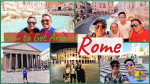 how to get around rome italy you