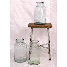 Ac224 Vintage Glass Pickle Jar