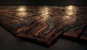background of old wood with epoxy resin