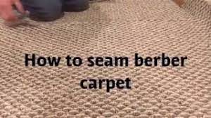 how to seam berber carpet carpettoolz