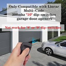 for linear garage door remote multi