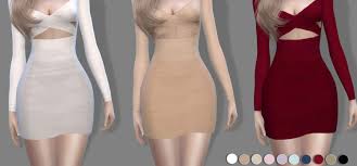 sims 4 mini dresses short dresses
