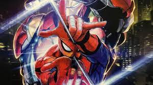 spider man iron man comics 4k wallpaper