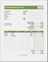 Lawn Mowing Invoice Template Free Sample Worksheets