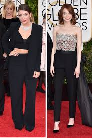 lorde emma stone in pants at the 2016