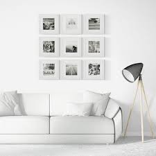White Hanging Picture Frame Set