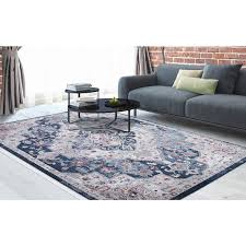 concord global trading vine 7254 montreal navy area rug