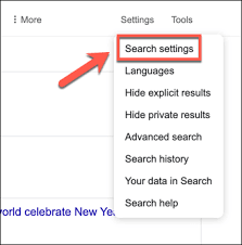how to turn google safesearch off