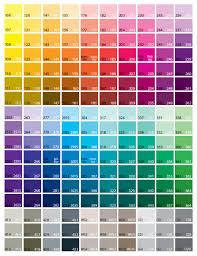 79 Prototypical Ink Pantone Color Chart