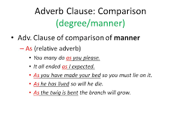 Other characteristics will help you distinguish one type of clause from another. Clauses In English Language Wren Martin Ppt Video Online Download