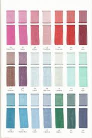 Colourfullife Physical Color Chart Polyester Organza Ribbon 84 Colors Available