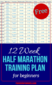 the best half marathon training plan