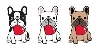 french bulldog cartoon vector images