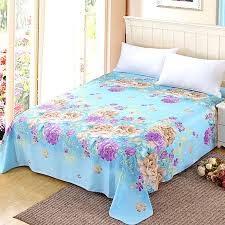 Polyester Flat Bed Sheet Bed Cover