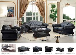 esf apolo living room set in black