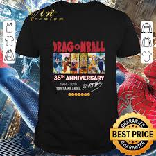 We did not find results for: Premium Dragonball Z 35th Anniversary 1984 2019 Toriyama Akira Signature Shirt Hoodie Sweater Longsleeve T Shirt