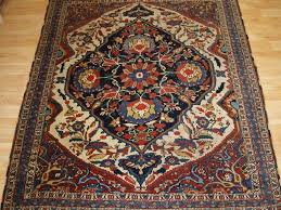 antique khamseh tribal rug of beautiful