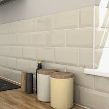 trentie ivory gloss ceramic wall tile