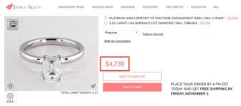sell your diamond enement ring in