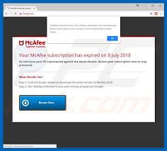 It slows down everything and sometimes causes my machine to lock up when the total cpu usage reaches 100%. How To Remove Your Mcafee Subscription Has Expired Pop Up Scam Virus Removal Guide Updated