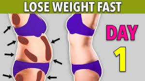 day 1 lose weight fast with less