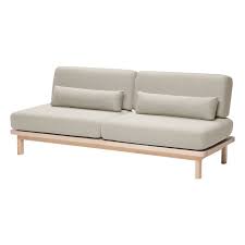 lundia hetki sofa bed birch frame
