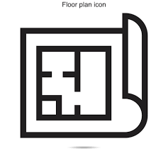 floor plan icon 27568755 vector art at