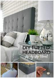 Diy Upholstered Headboard With Tufting