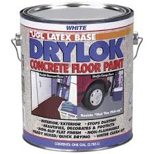White Drylok Latex Concrete Floor Paint