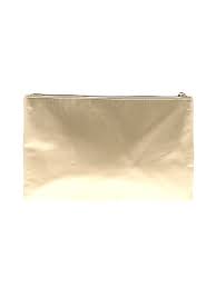 milani solid metallic gold makeup bag
