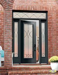 Wrought Iron Glass Front Entry Doors