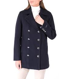Women S Breton Reefer Jacket Wool