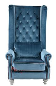 Neoclassical High Back Chair Sofa Chair Lounge Chair Stylish