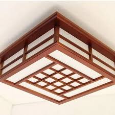 Don't feel hesitant to get the flush mount ceiling lights that match your home decor on claxy.com. Modern Led Pendant Flush Mount Ceiling Fixtures Light Chinese Solid Wood Mahogany Finish Square Led Ceiling Lamp Warm White Ceiling Lights Aliexpress