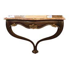 vintage style wall mount console table