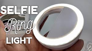 Led Clip On Selfie Ring Light For Smartphones Review Youtube