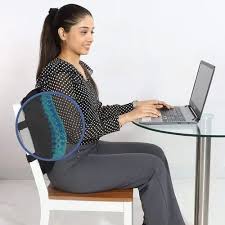 fitness india black chair backrest