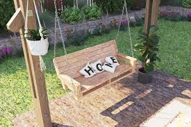Build A Diy Swing Bench For Pergola