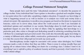 College Personal Statement Sample http   www    