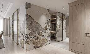 marble wall cladding interior design