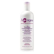Hair protein treatments strengthen the hair, restore it if it's been damaged, and fill in gaps between the cuticles thereby supporting the integrity of the hair shaft. Aphogee Two Step Protein Treatment 16 Oz Naturallycurly