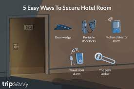 make hotel rooms secure with portable