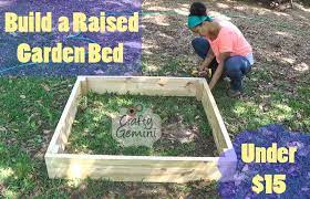 Build A Raised Garden Bed For Under 15