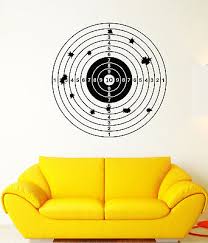 Vinyl Wall Decal Target For Shooting