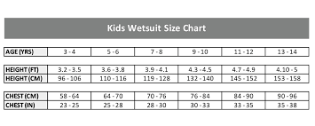 3mm Kids Storm X Fire Wetsuit