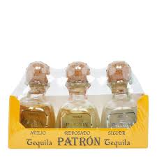 patron tequila pack 3x5cl miniatures