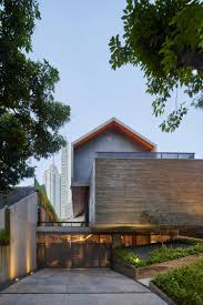 a modern tropical concept house in the